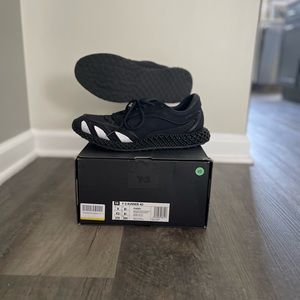 Unisex Y-3 Runner 4D Black